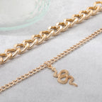 Atemberaubende Gold Halskette für den Alltag