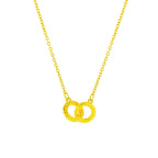 Romantische Gold Halskette für besondere Momente