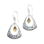 Handgefertigte Vintage Ohrring