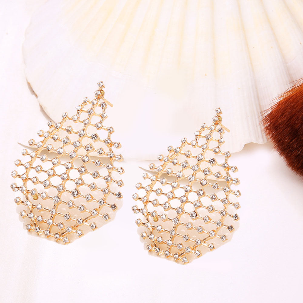 Atemberaubende Gold Ohrring für den Alltag