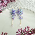 Zarte handwerkliche Ohrring