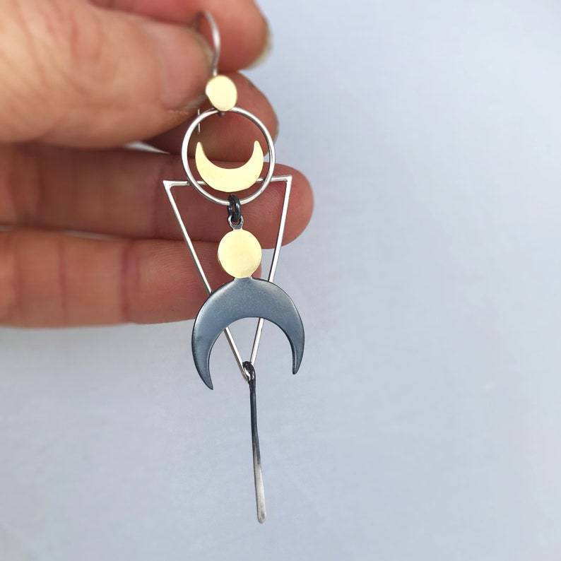 Atemberaubende Ohrring für den Alltag