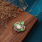 Zarte handwerkliche Halskette