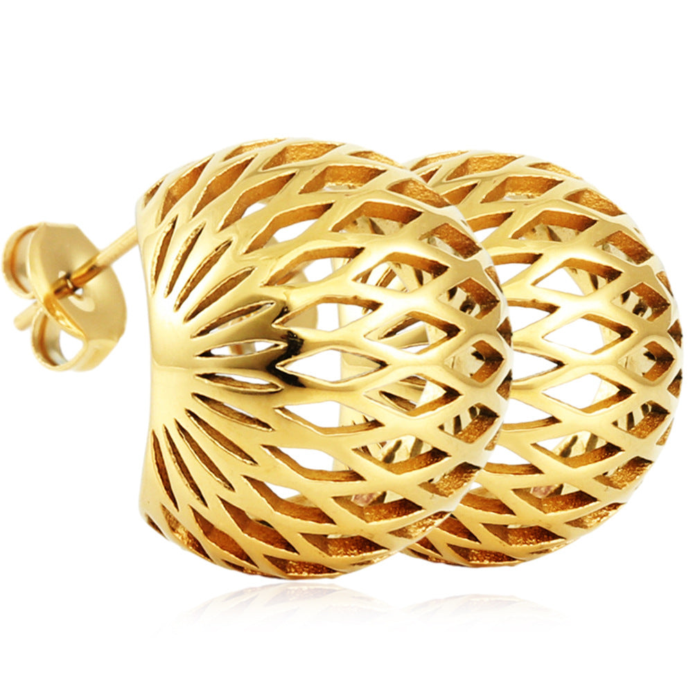 Atemberaubende Gold Ohrring für den Alltag