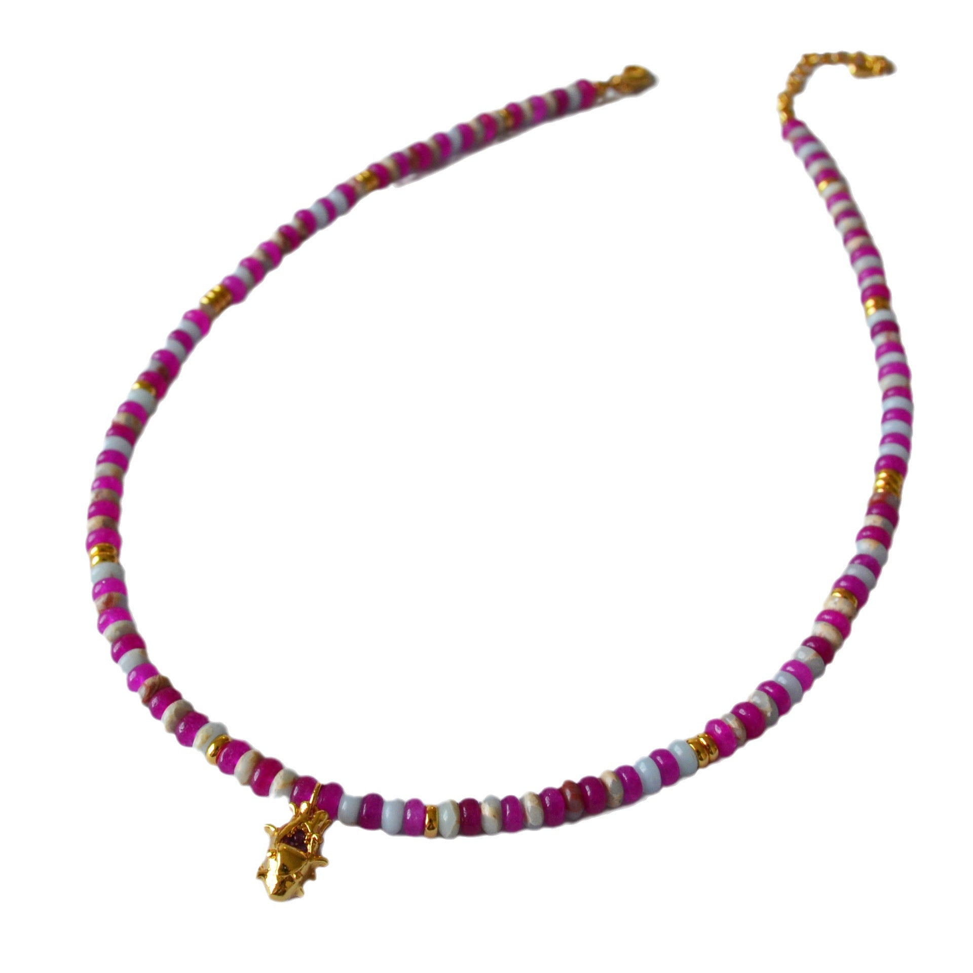 Zarte handwerkliche Halskette