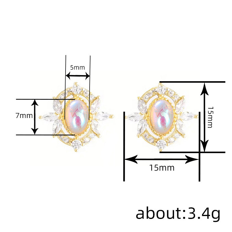 Atemberaubende Ohrring für den Alltag