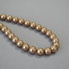 Zarte handwerkliche Perlen Halskette