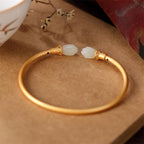 Zarte handwerkliche Gold Armband