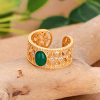 Atemberaubende Gold Ring für den Alltag