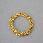 Zarte handwerkliche Gold Armband