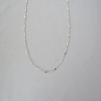 Schöne Silber Halskette mit einzigartigem Stil