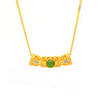 Schöne Silber Halskette mit einzigartigem Stil