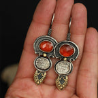 Handgefertigte Vintage Ohrring