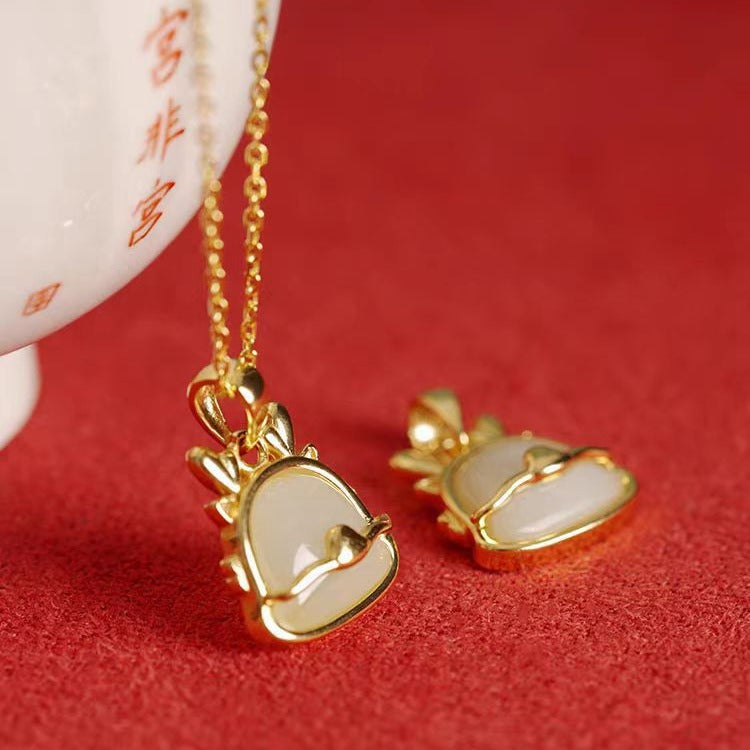 Atemberaubende Gold Schmuckset für den Alltag