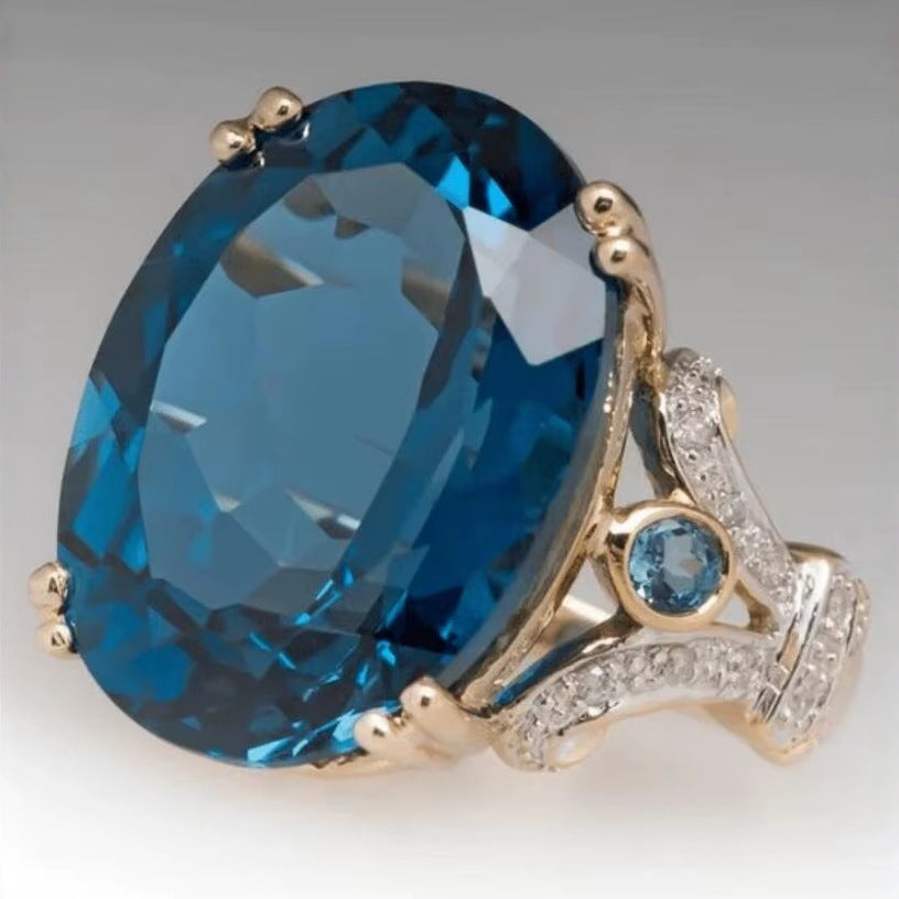 Handgefertigte Vintage Gold Schmuckset