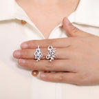 Atemberaubende Ohrring für den Alltag