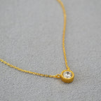 Romantische Gold Halskette für besondere Momente