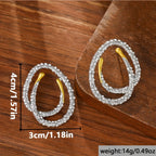 Atemberaubende Ohrring für den Alltag