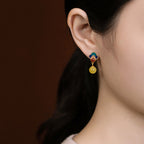 Atemberaubende Gold Ohrring für den Alltag