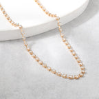 Atemberaubende Gold Halskette für den Alltag