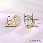 Atemberaubende Ohrring für den Alltag