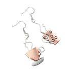 Handgefertigte Vintage Ohrring