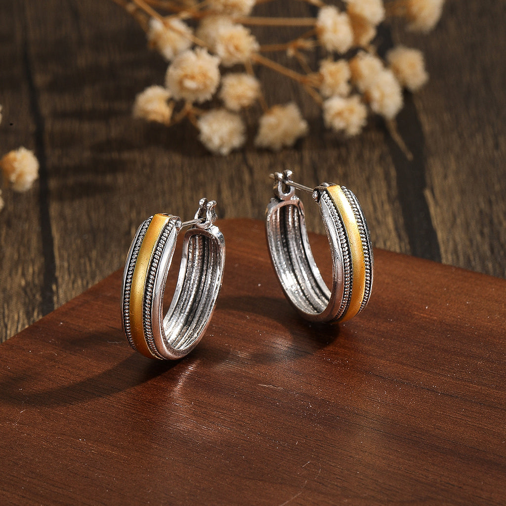 Atemberaubende Ohrring für den Alltag