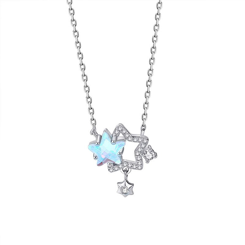 Zarte handwerkliche Halskette