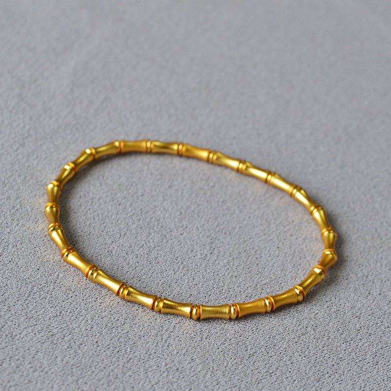 Handgefertigte Vintage Gold Armband