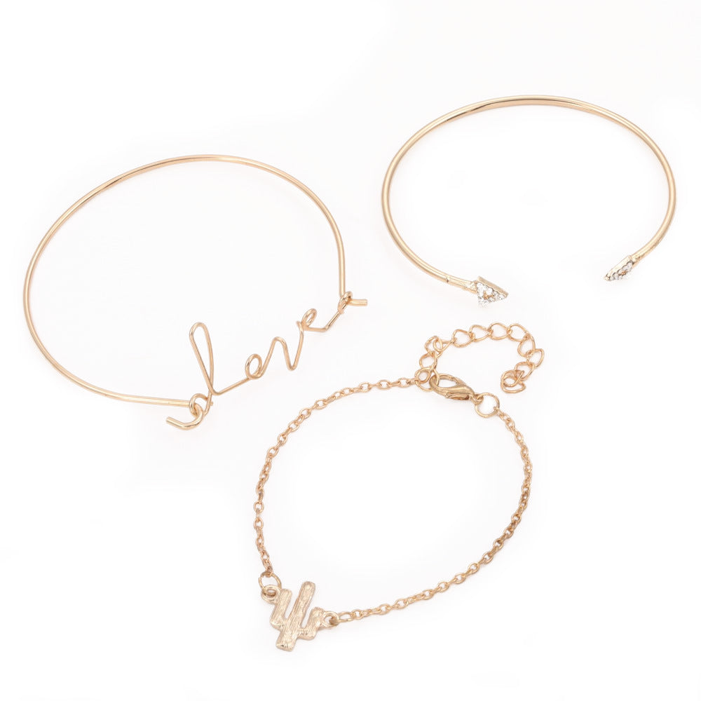 Charmante Gold Armband für jeden Anlass