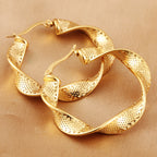 Romantische Gold Ohrring für besondere Momente