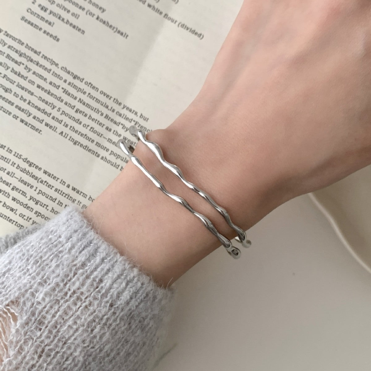 Handgefertigte Vintage Gold Armband