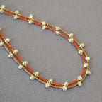 Romantische Perlen Halskette für besondere Momente