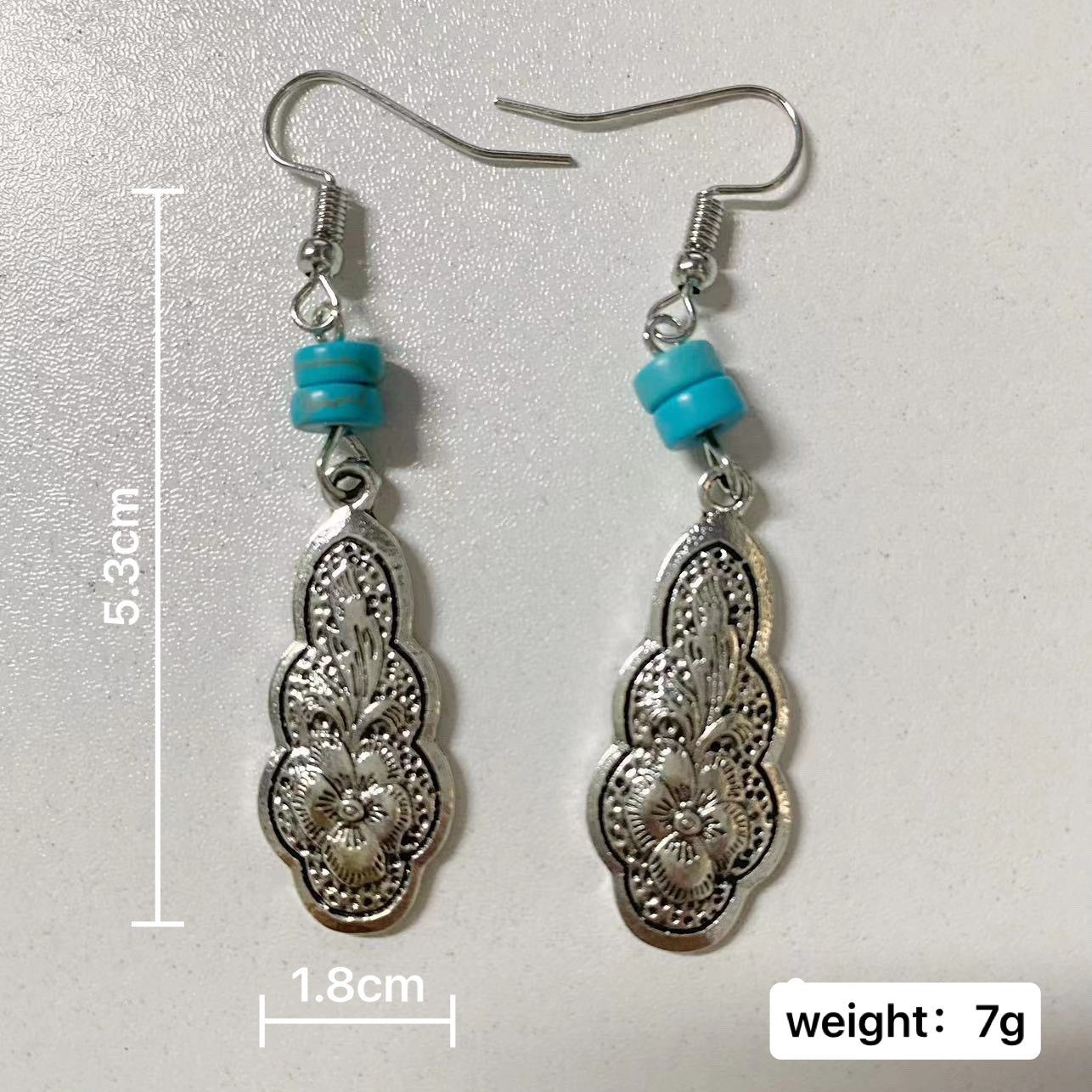 Handgefertigte Vintage Ohrring