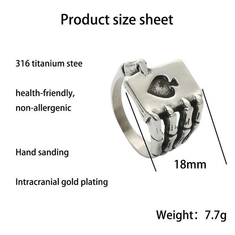 Schöne Ring mit einzigartigem Stil