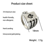 Schöne Ring mit einzigartigem Stil