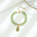 Zarte handwerkliche Silber Armband