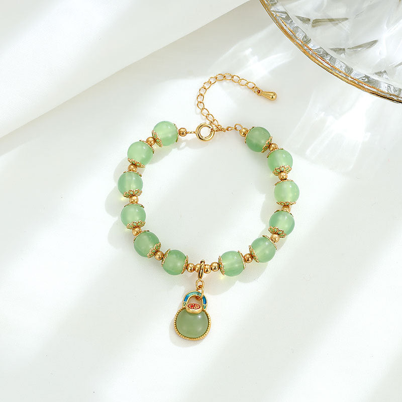 Zarte handwerkliche Silber Armband