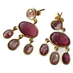 Zarte handwerkliche Ohrring