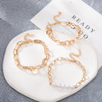 Klassische Gold Armband mit zeitloser Eleganz