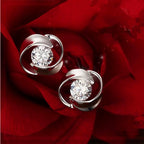 Romantische Silber Ohrring für besondere Momente