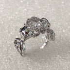 Zarte handwerkliche Ring