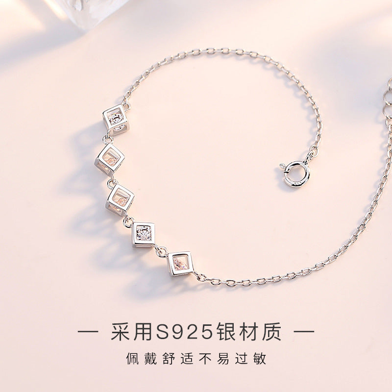 Romantische Silber Armband für besondere Momente