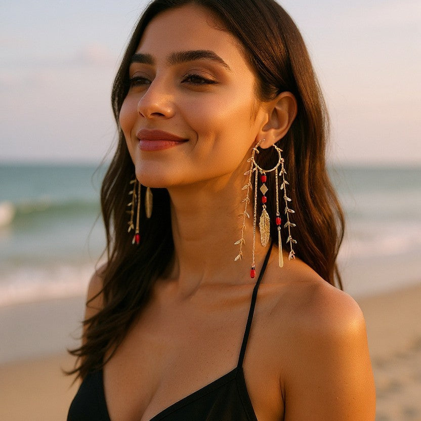 Atemberaubende Ohrring für den Alltag