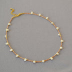 Romantische Perlen Halskette für besondere Momente