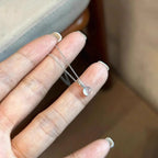 Schöne Perlen Halskette mit einzigartigem Stil