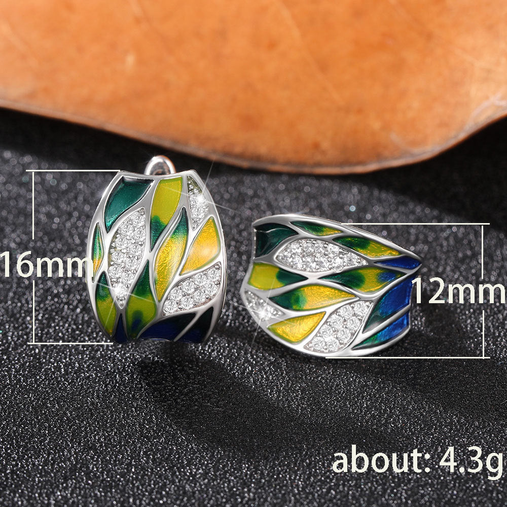 Atemberaubende Ohrring für den Alltag