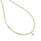 Zarte handwerkliche Halskette