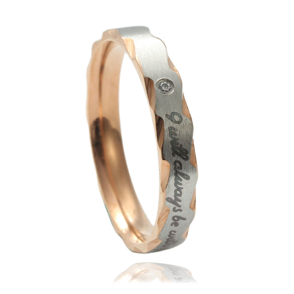 Schöne Ring mit einzigartigem Stil