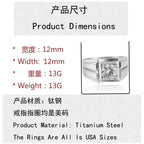 Zarte handwerkliche Ring